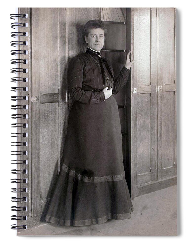 Williamina Fleming, Scottish-american Spiral Notebook by Science Source - Pixels