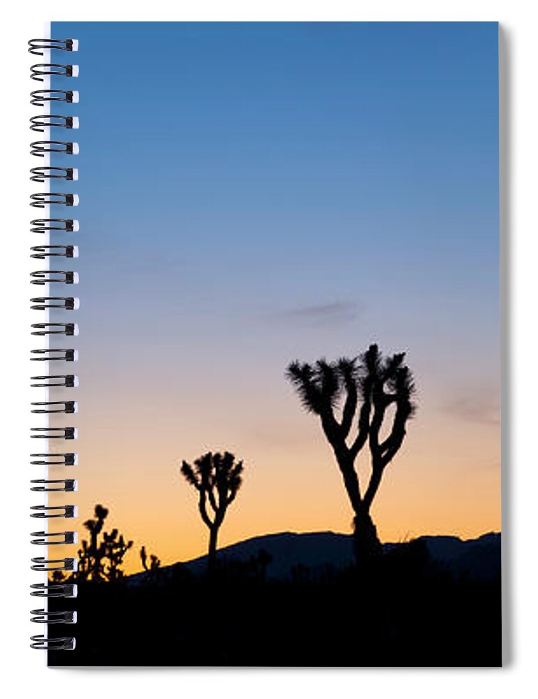 Estock Spiral Notebook featuring the digital art California, Joshua Tree National Park #2 by Massimo Ripani