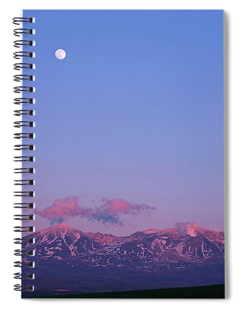 Scenics Spiral Notebook featuring the photograph Night Sky #2 by Imagenavi