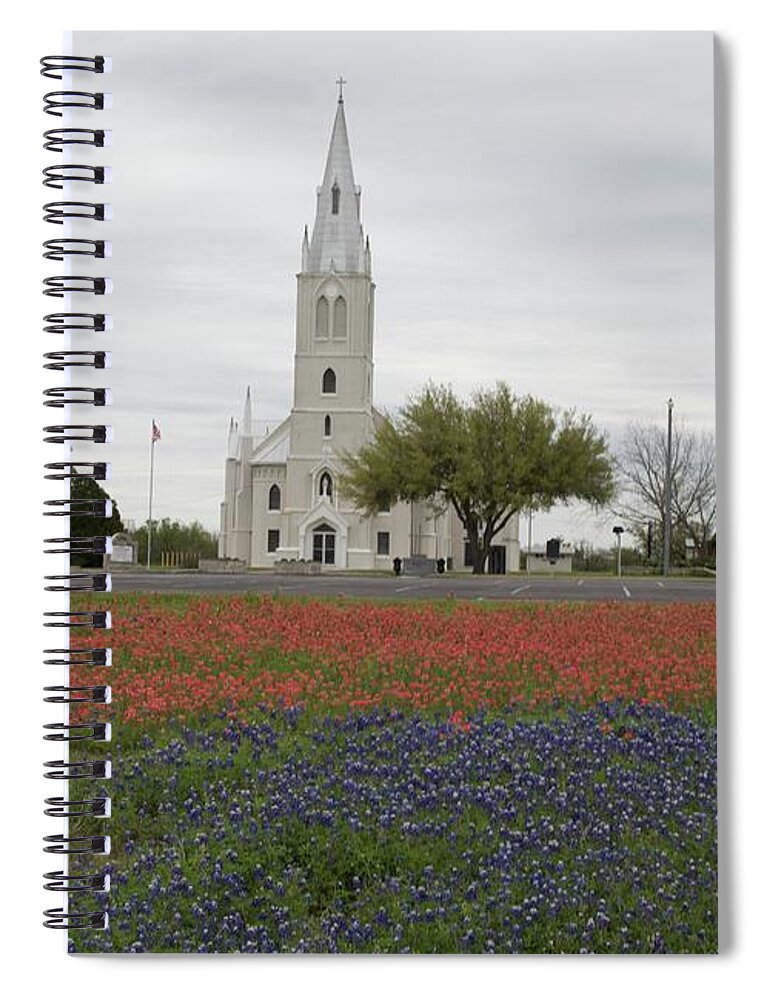 Church Spiral Notebook featuring the photograph Untitled #3 by Melissa Torres