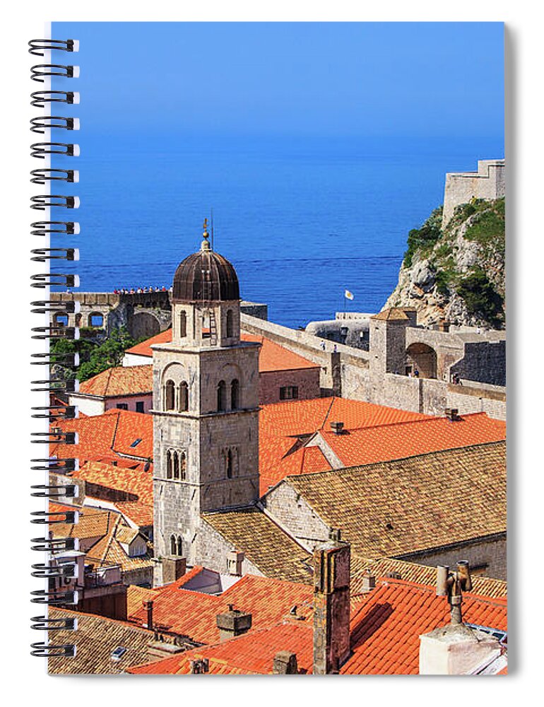 Outdoors Spiral Notebook featuring the photograph Dubrovnik #4 by Kelly Cheng Travel Photography