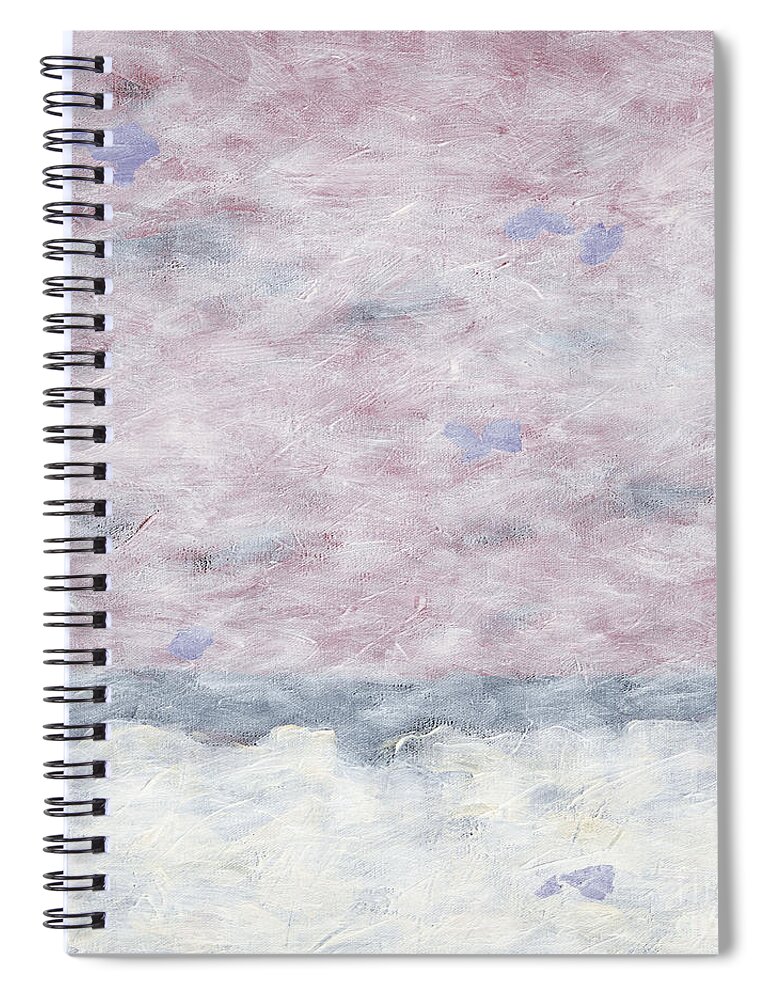 Art Spiral Notebook featuring the painting 40x40 Impressionist Painting 1of2 by Gordon Punt