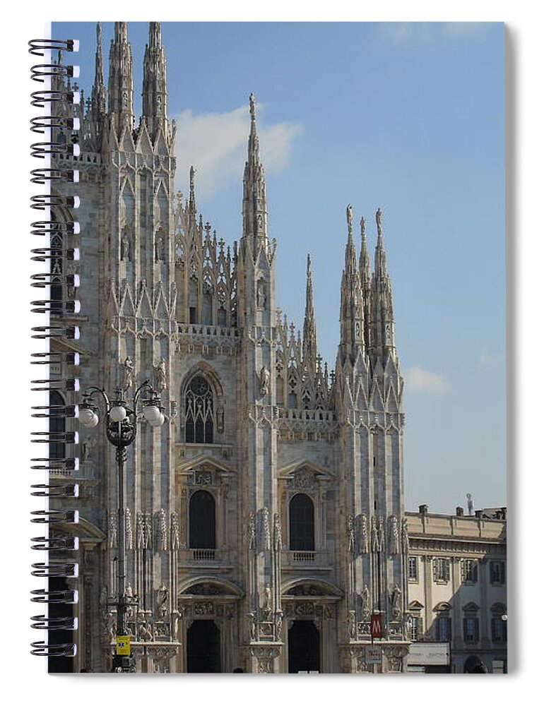 Milan Spiral Notebook featuring the photograph Details #6 by Yohana Negusse