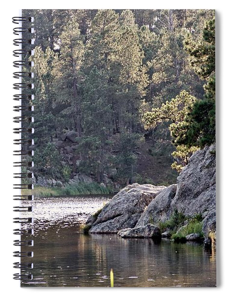 Custer State Park South Dakota Spiral Notebook featuring the photograph Custer State Park South Dakota #9 by Susan Jensen