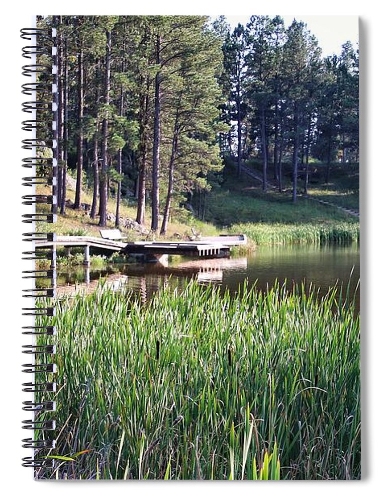Custer State Park South Dakota Spiral Notebook featuring the photograph Custer State Park South Dakota #7 by Susan Jensen