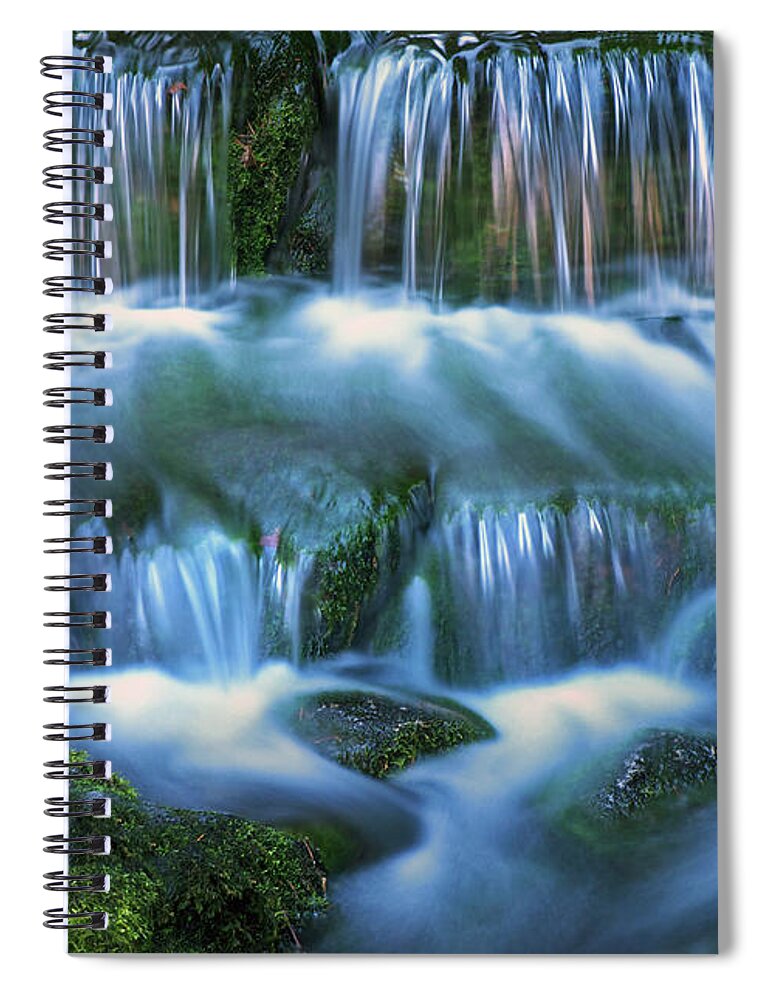 Scenics Spiral Notebook featuring the photograph Yosemite National Park #8 by Mitch Diamond