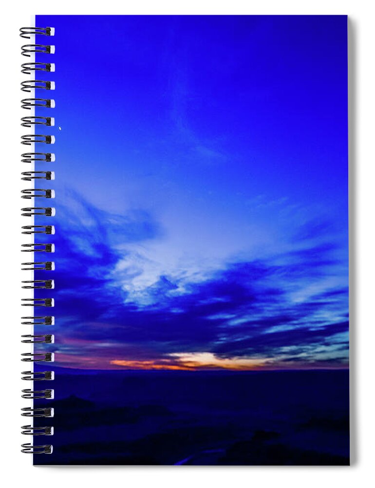 Aspens Spiral Notebook featuring the photograph A Dawns Early Rise by Johnny Boyd