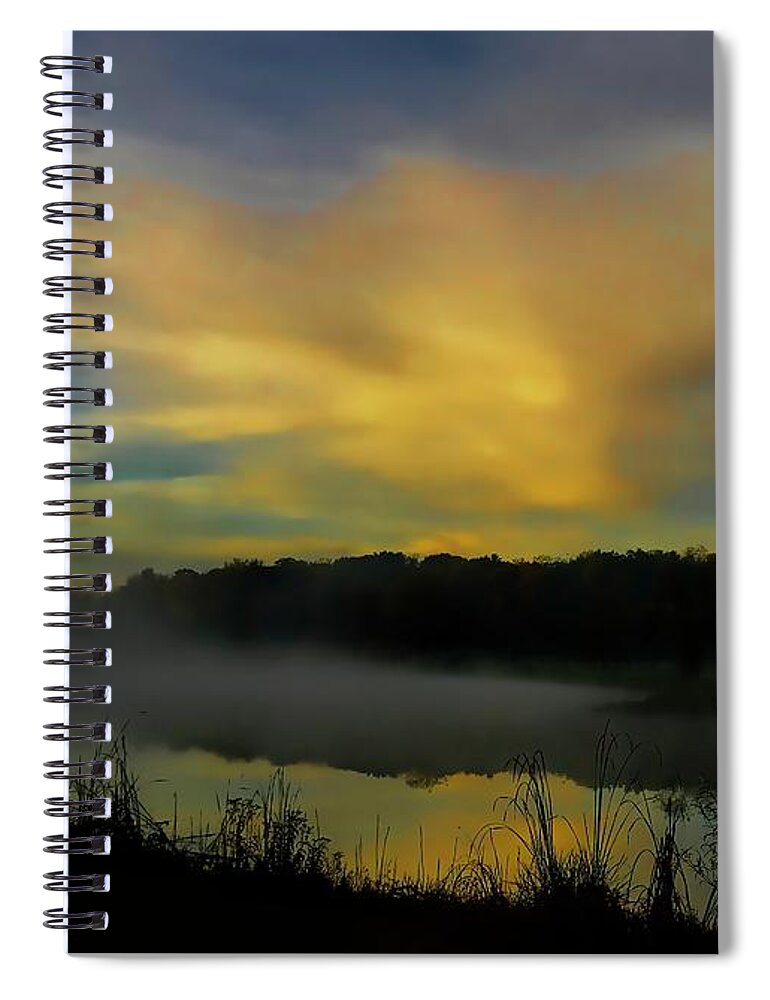  Spiral Notebook featuring the photograph A Promise For Tomorrow by Jack Wilson