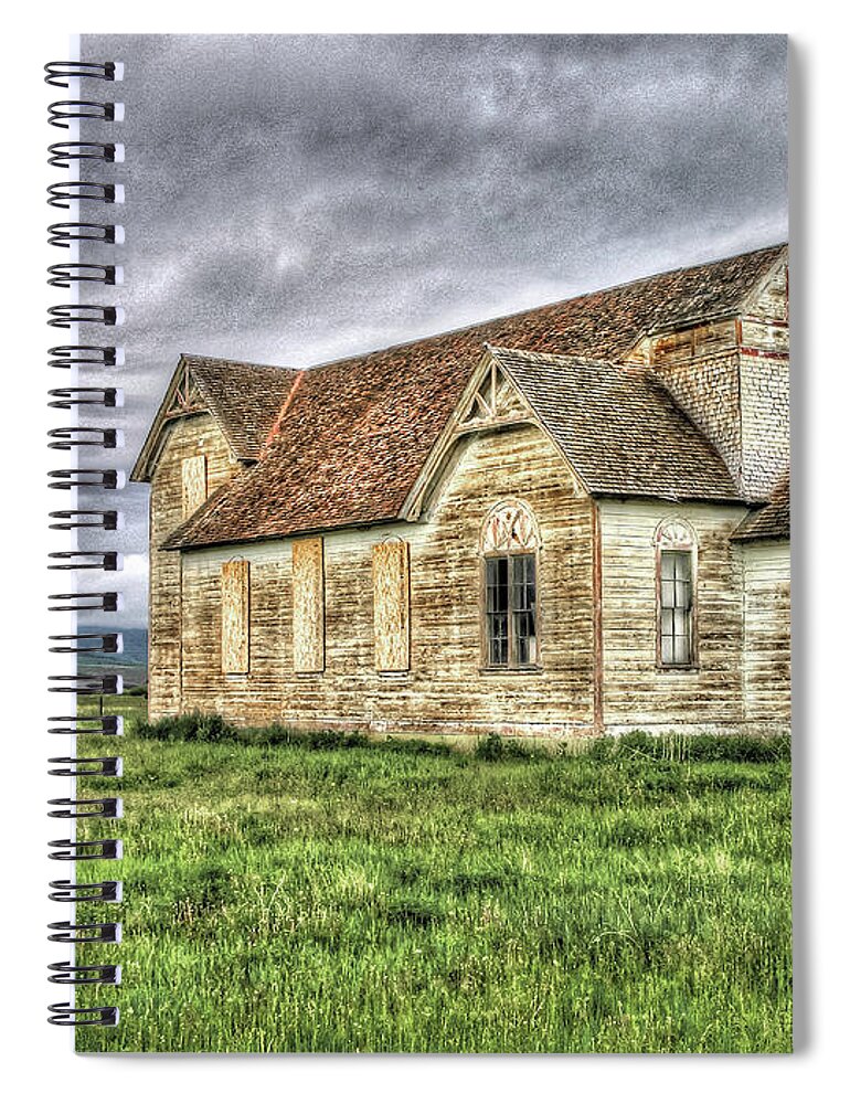 Idaho Spiral Notebook featuring the photograph Holy Ground #4 by Randall Dill