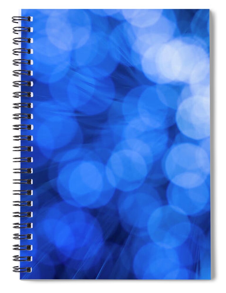 Funky Spiral Notebook featuring the photograph Abstract Pattern by Lloret