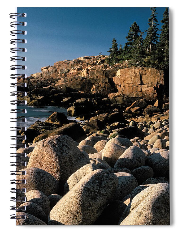 Scenics Spiral Notebook featuring the photograph Acadia National Park , Maine by Comstock
