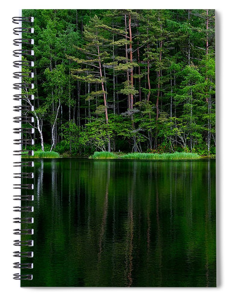 Tranquility Spiral Notebook featuring the photograph Advent by Char