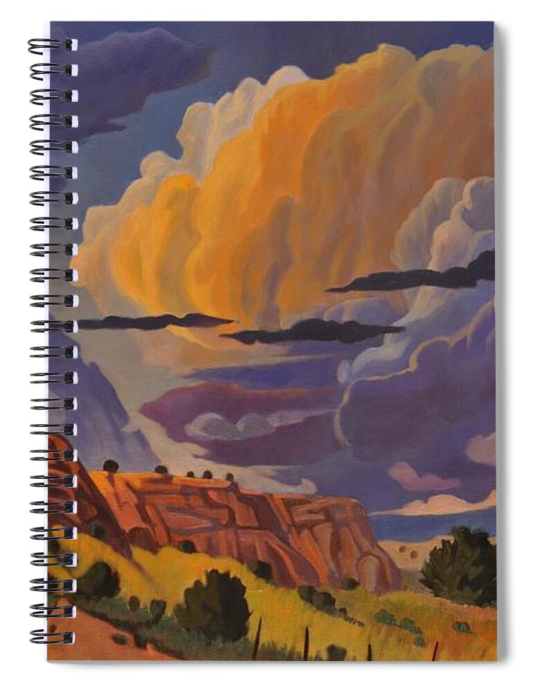 Afternoon Spiral Notebook featuring the painting Afternoon Delight by Art West