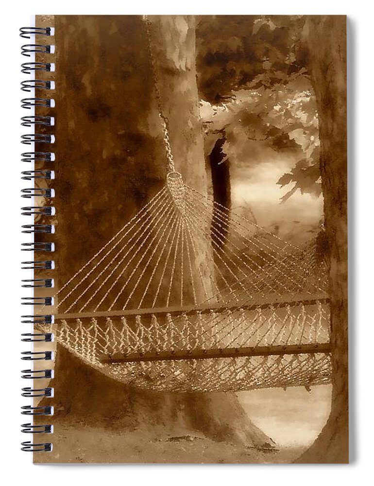 Hammock Spiral Notebook featuring the photograph Ain't Nothin' Like A Summer Day by Tami Quigley