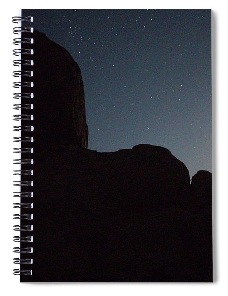 Alabama Hills Spiral Notebook featuring the photograph Alabama Glow by Paul Foutz