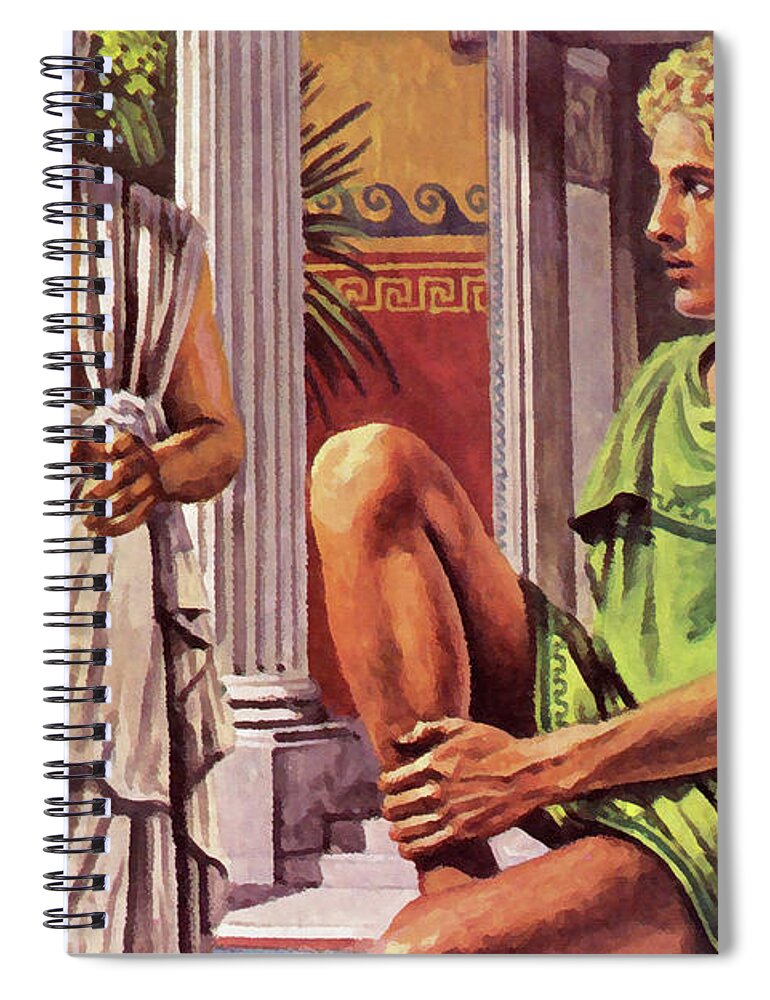 Genie (Djimmi The Great) Spiral Notebook by AlfonsoF