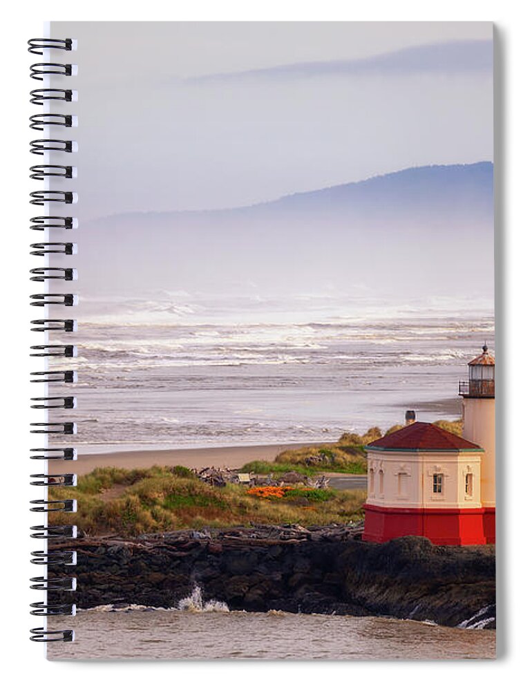 Oregon Spiral Notebook featuring the photograph Alone I Stand by Darren White