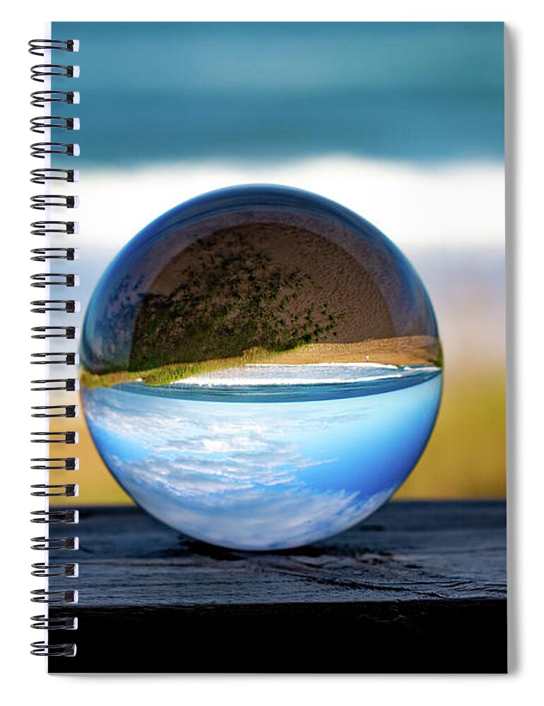 Outer Banks Spiral Notebook featuring the photograph Another Look through the Lens by Lora J Wilson