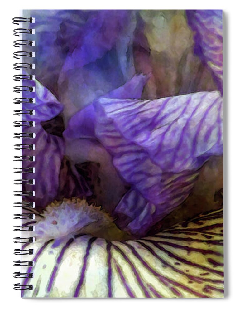 Impressionist Spiral Notebook featuring the photograph Another Reality 0255 IDP_3 by Steven Ward