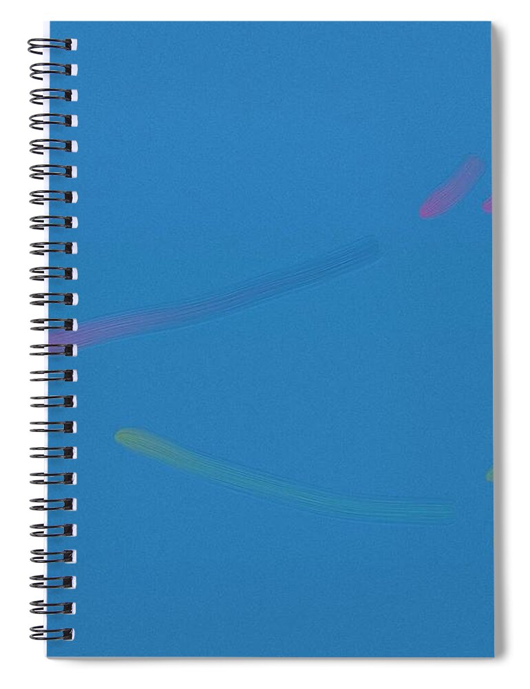 Arms Spiral Notebook featuring the painting Arms by Archangelus Gallery