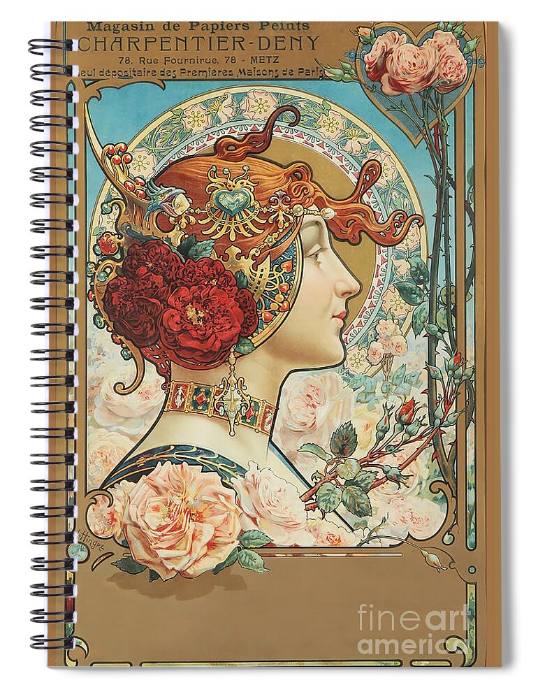 Art Supplies Doodles | Spiral Notebook