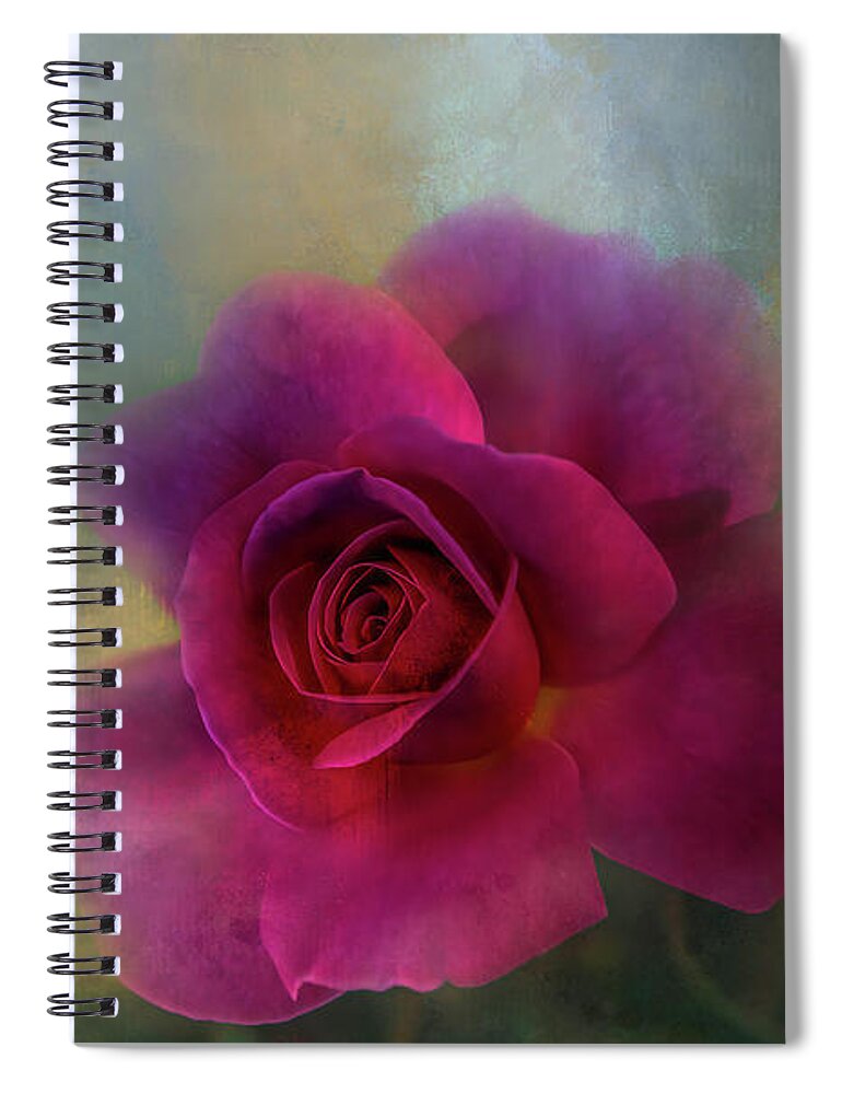 Photography Spiral Notebook featuring the digital art With You by Terry Davis