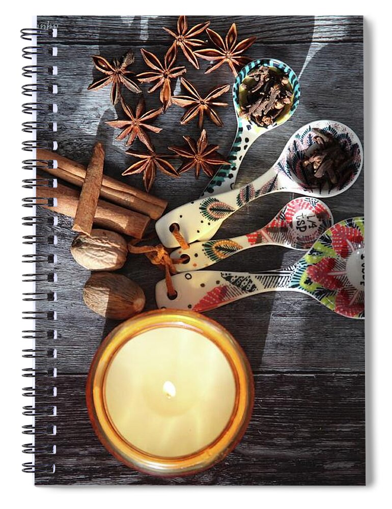 Spices Spiral Notebook featuring the photograph Autumn must be on it's way by Lynn England