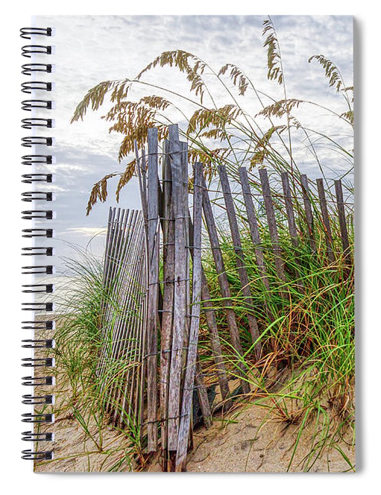 Ocean Spiral Notebook featuring the photograph Avalon Sea Grass by Donna Twiford