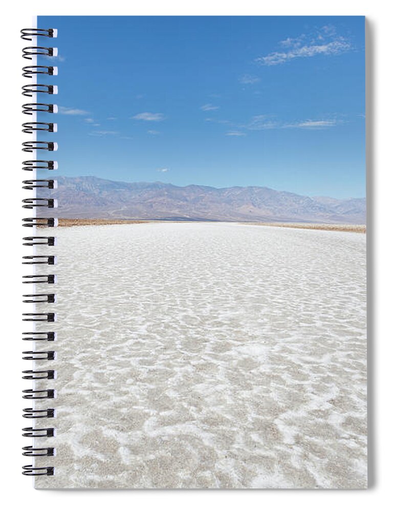 Tranquility Spiral Notebook featuring the photograph Badwater, Death Valley National Park by Tuan Tran
