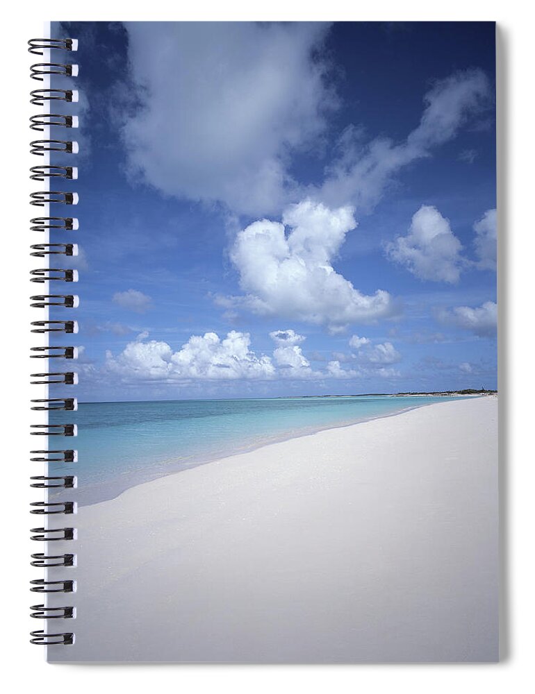 Scenics Spiral Notebook featuring the photograph Bahamas, Turks And Caicos Islands by Bob Thomas