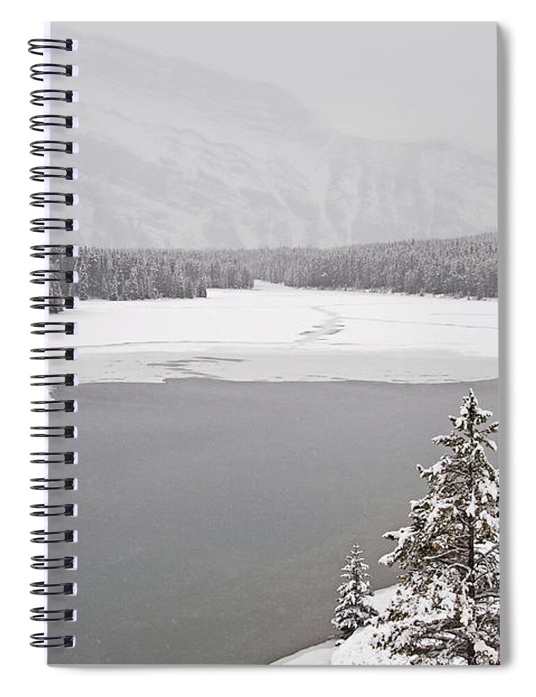 Scenics Spiral Notebook featuring the photograph Banff National Park by Richard Goerg