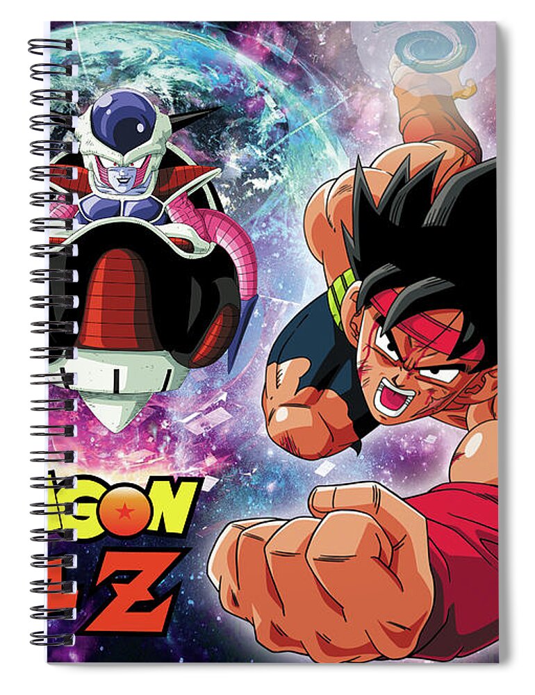Goku artwork! Spiral Notebook for Sale by requiem147978