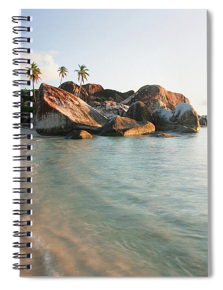 Tranquility Spiral Notebook featuring the photograph Beach Paradise by M Swiet Productions