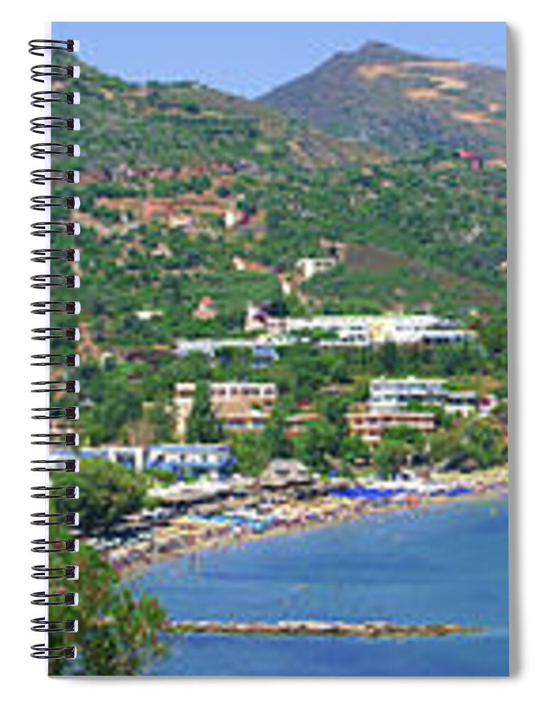 Greece Spiral Notebook featuring the photograph Beaches of Bali by Sun Travels