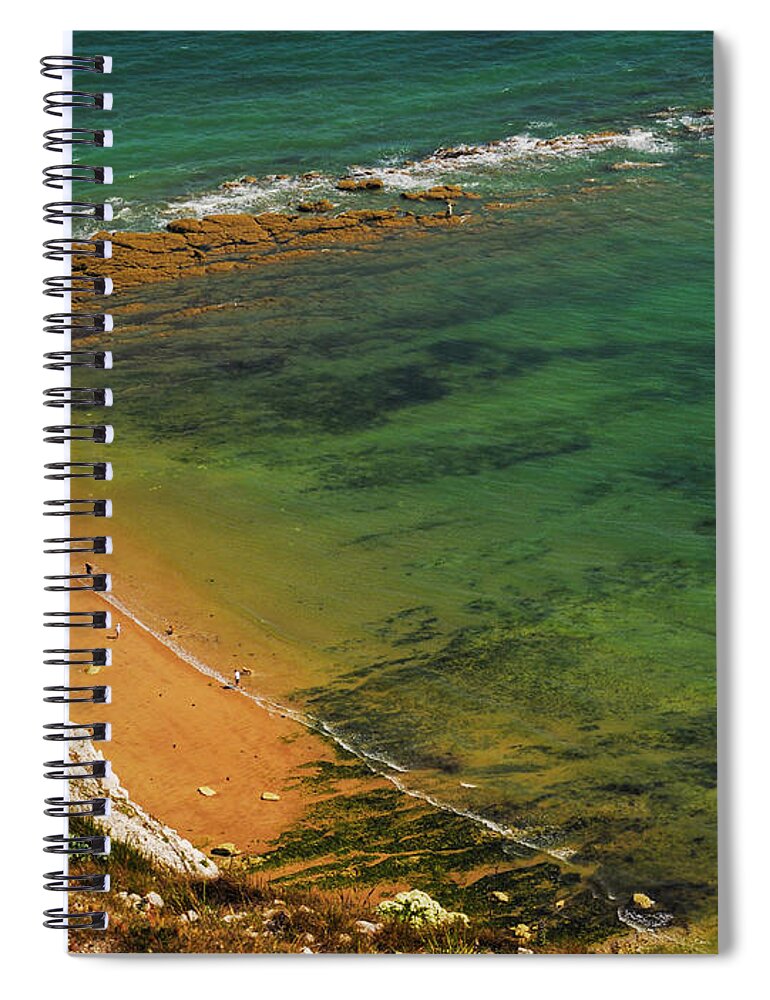 Water's Edge Spiral Notebook featuring the photograph Beachy Head by Rana Dias