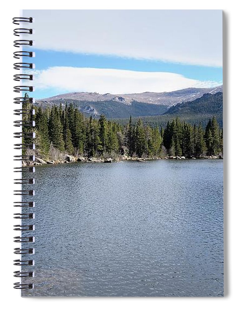 Scenics Spiral Notebook featuring the photograph Bear Lake, Rocky Mountain National Park by Rivernorthphotography