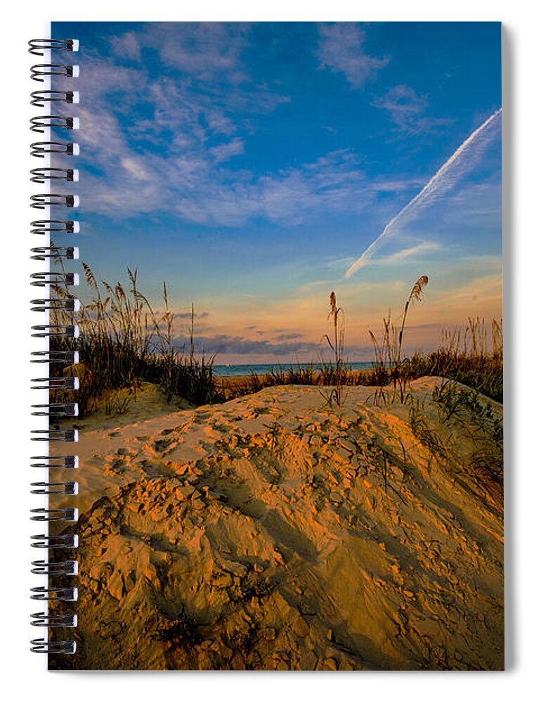 Southern Outer Banks Spiral Notebook featuring the photograph Beautiful Imperfections by John Harding