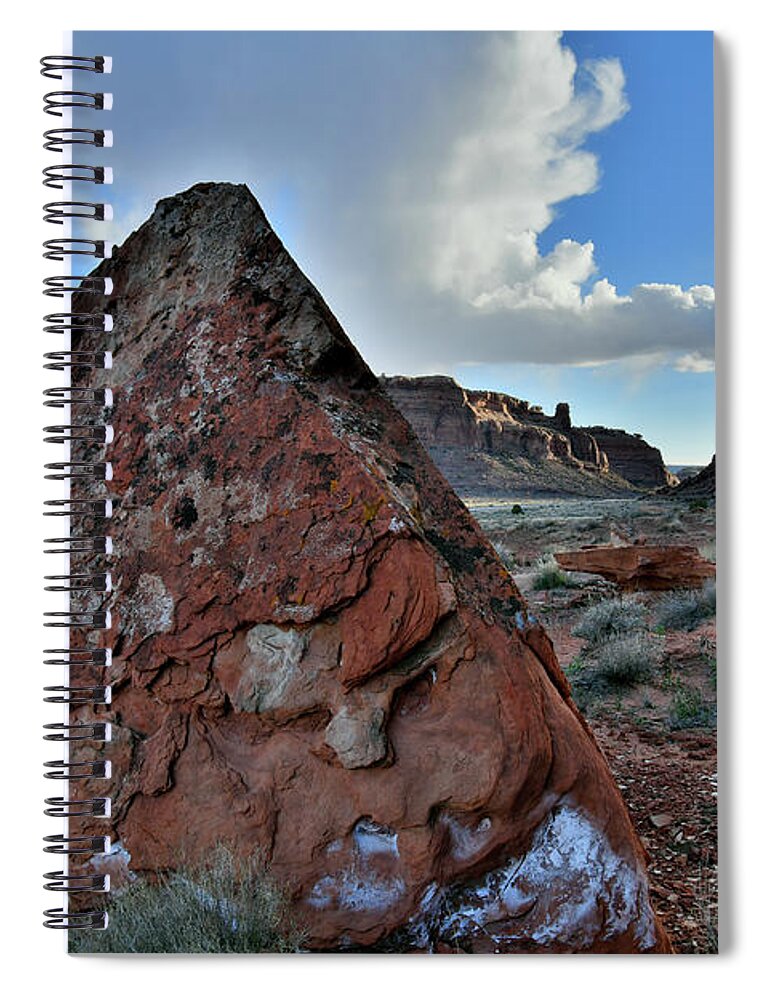 Highway 313 Spiral Notebook featuring the photograph Beautiful Utah 313 Corridor by Ray Mathis