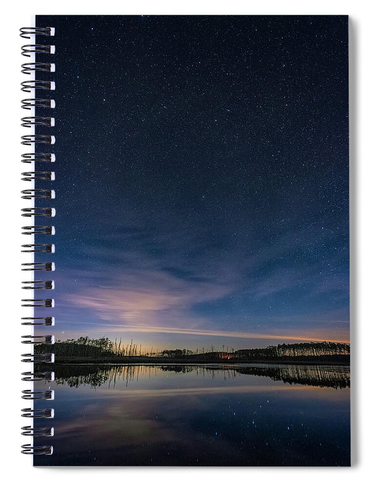 Maryland Spiral Notebook featuring the photograph Beauty Of The Night by Robert Fawcett