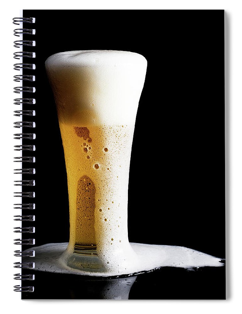 Cool Attitude Spiral Notebook featuring the photograph Beer by 101cats