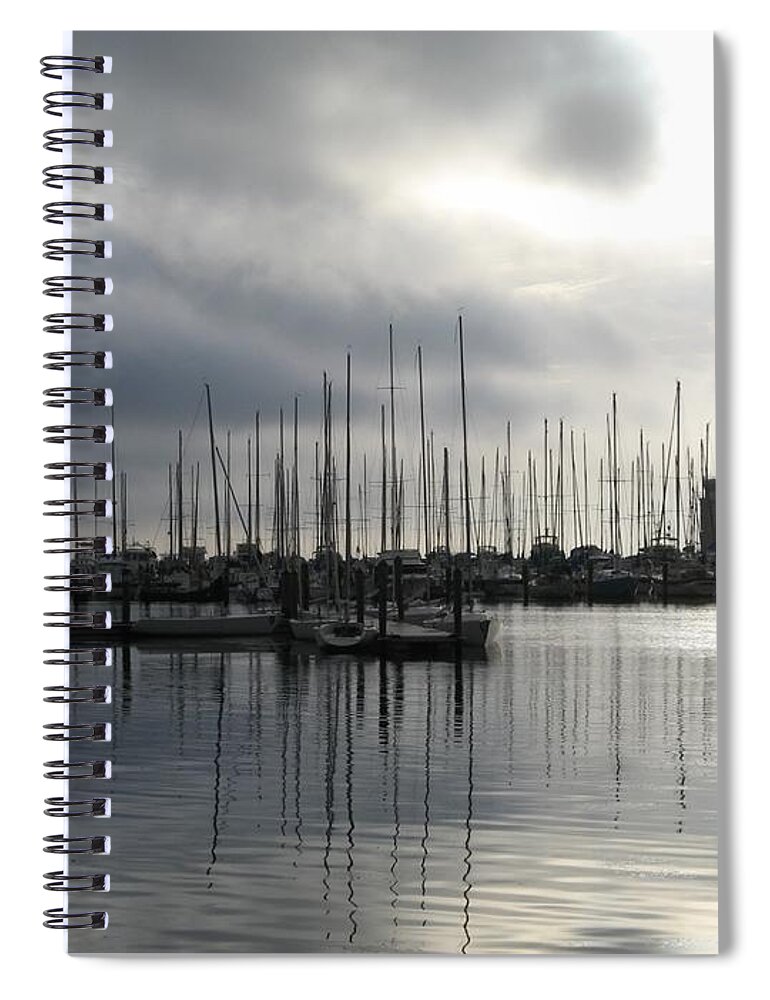 St. Petersburg Spiral Notebook featuring the photograph Before the Storm by World Reflections By Sharon