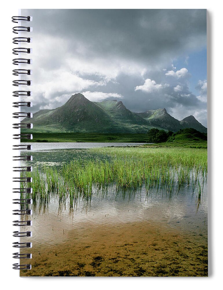 Scenics Spiral Notebook featuring the photograph Ben Loyal by Steve Ellaway