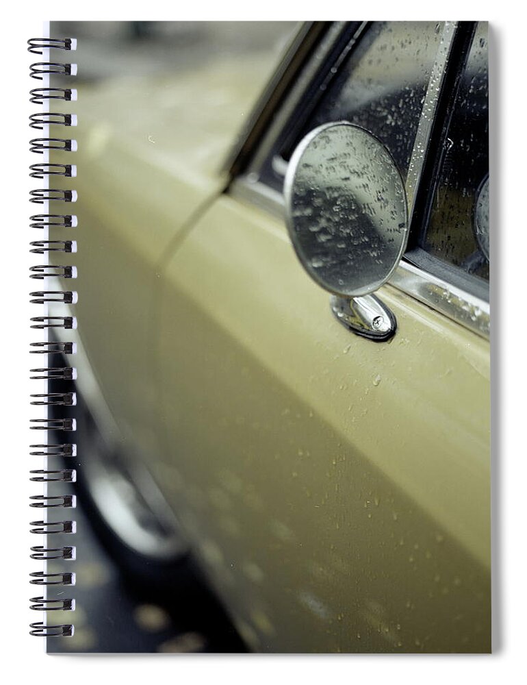 Berlin Spiral Notebook featuring the photograph Berlin Car by Gaëtan Rossier - Switzerland