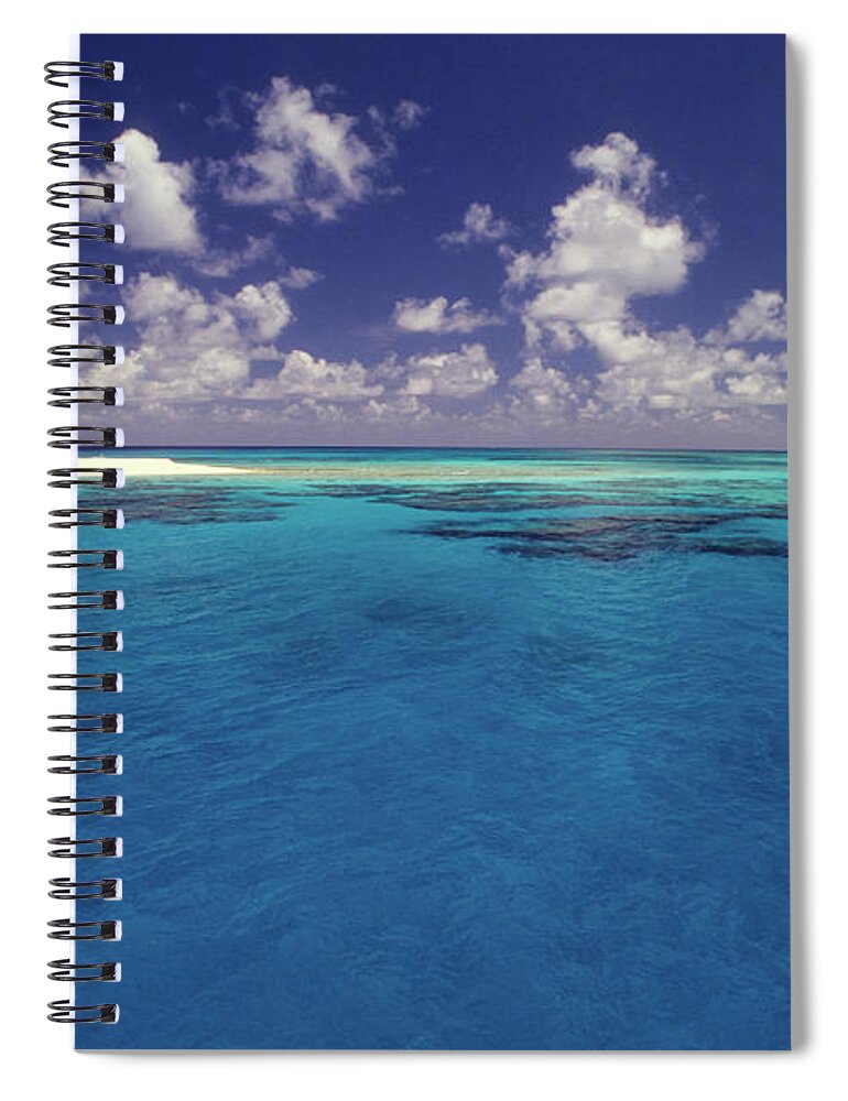 Water's Edge Spiral Notebook featuring the photograph Big Blue Lagoon by Tammy616