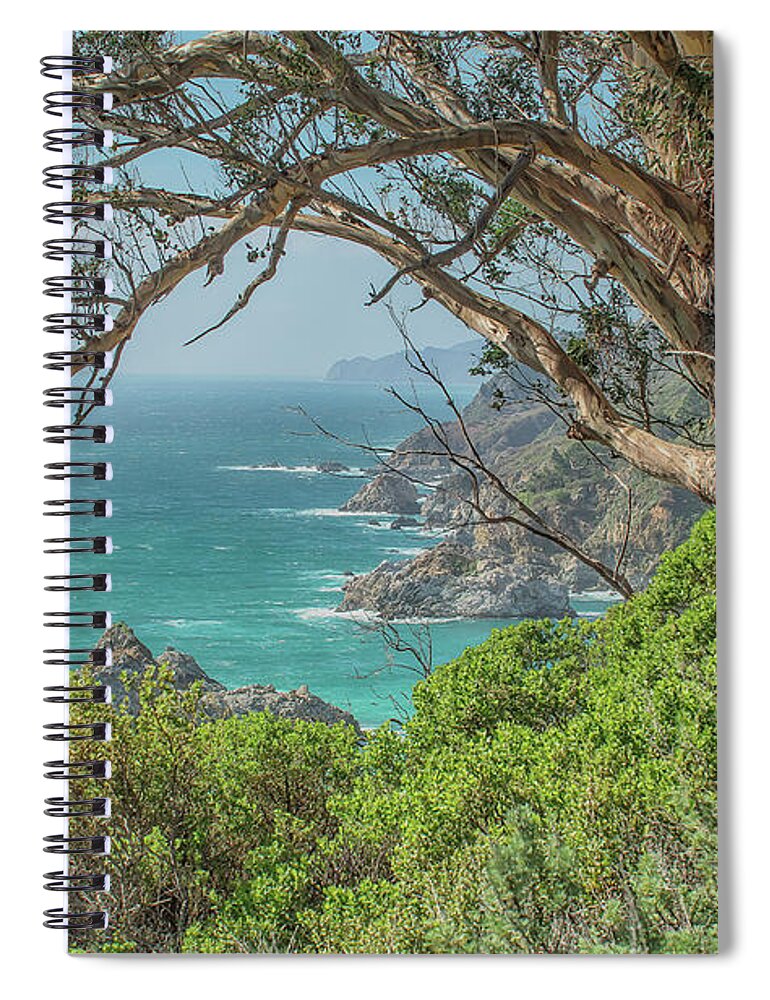 Big Sur Spiral Notebook featuring the photograph Big Sur Coast by Bill Roberts