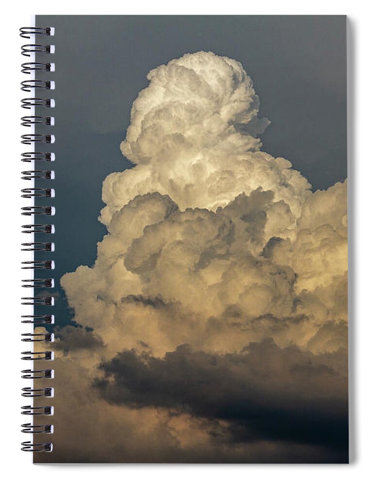 Nebraskasc Spiral Notebook featuring the photograph Billowing Beautiful Nebraska 004 by NebraskaSC