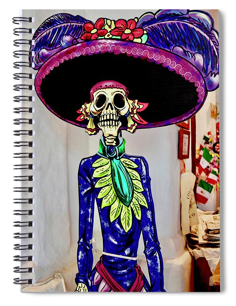 Blind Date Spiral Notebook featuring the photograph Blind Date by Debra Grace Addison