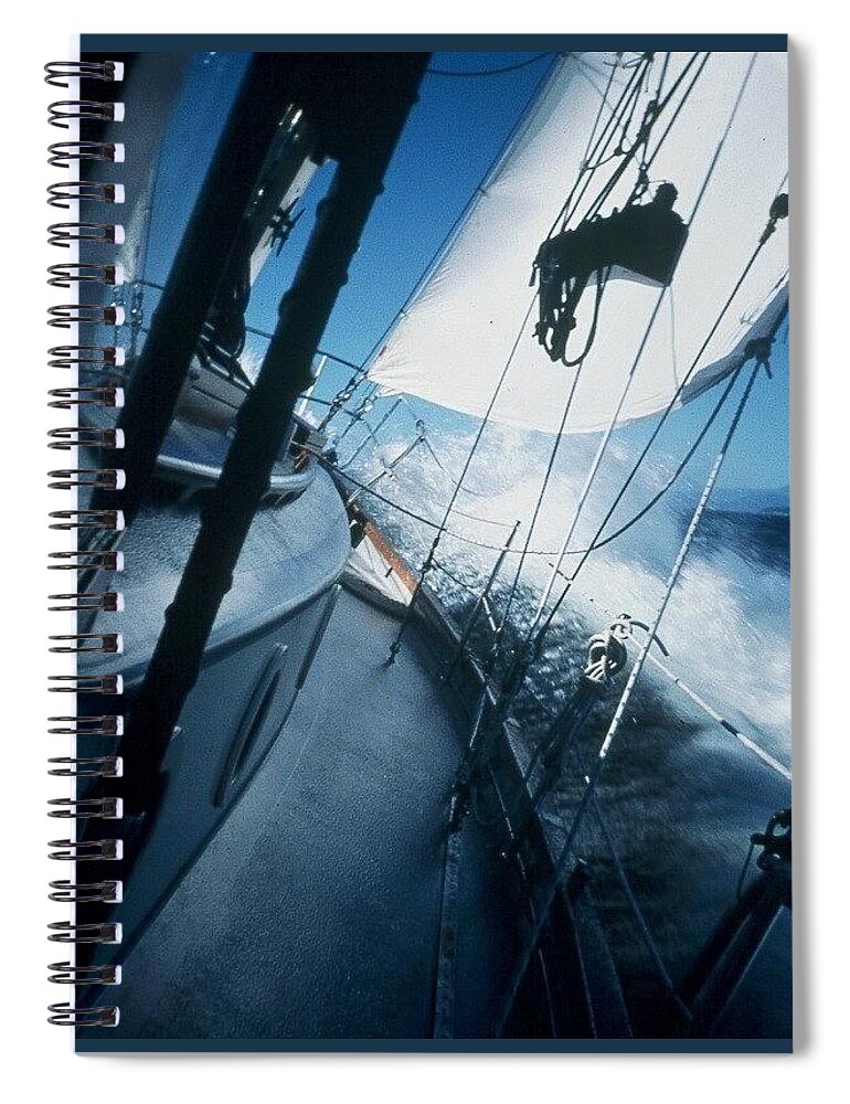 Sea Spiral Notebook featuring the photograph Bliss by Fred Bailey