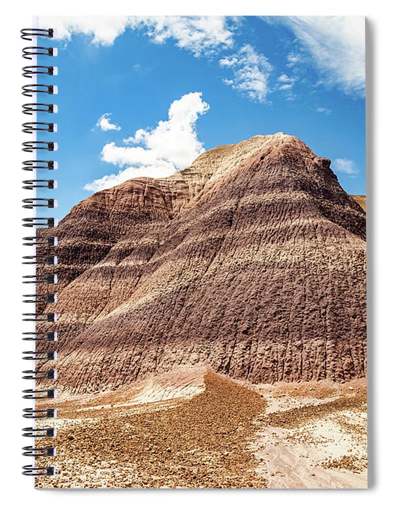 Blue Mesa Spiral Notebook featuring the photograph Blue Mesa by Joe Kopp