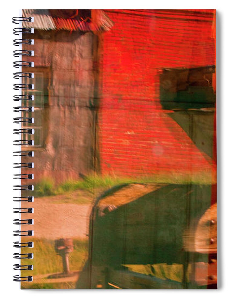 Reflections Spiral Notebook featuring the photograph Bodie 4 by Catherine Sobredo